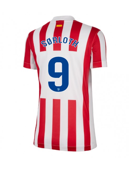 Atletico Madrid Alexander Sorloth #9 Replika Hemmakläder Dam 2025-26 Kortärmad Atletico Madrid Alexander Sorloth #9 Replika Hemmakläder Dam 2025-26 Kortärmad